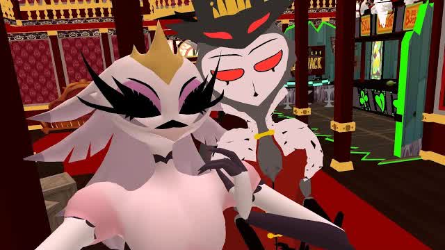 Day Out With Stolas & Stella (Helluva Boss VRC)