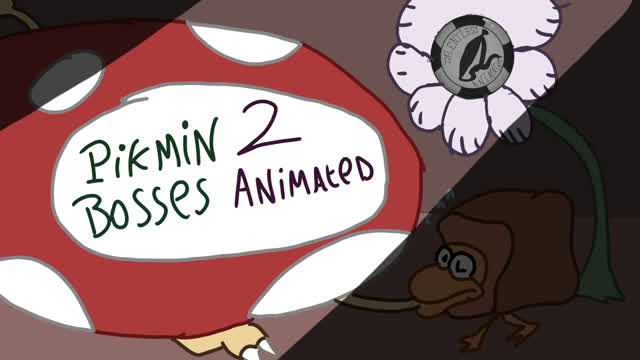 Pikmin 2 bosses animated