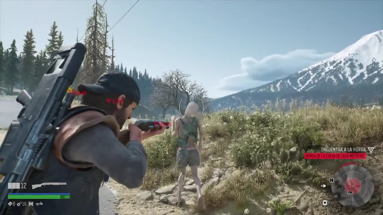 DAYS GONE infectada que canta