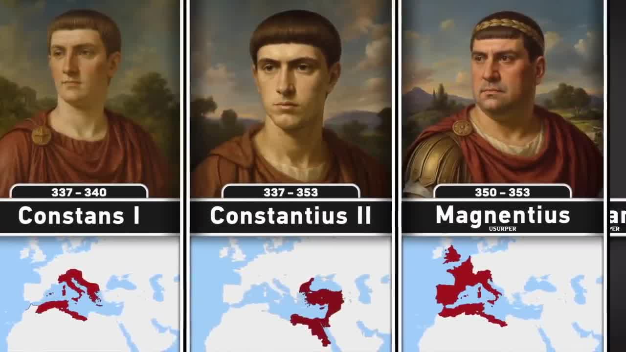 Timeline of Roman and Byzantine Emperors  Greatest Empire of All Time - History Geek (720p, h264)