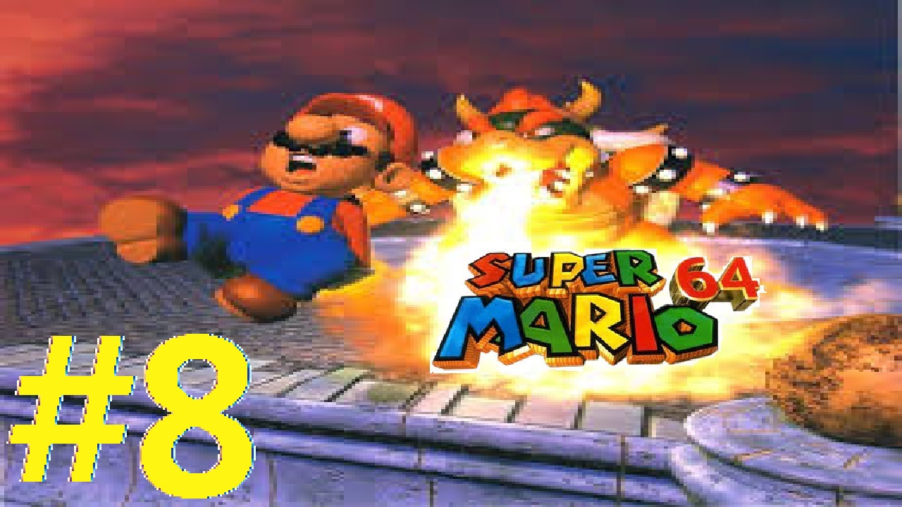 Let´s Play Super Mario 64 ( 100% Deutsch ) Teil 8 Horrortrip in der Geistervilla! (2/2)