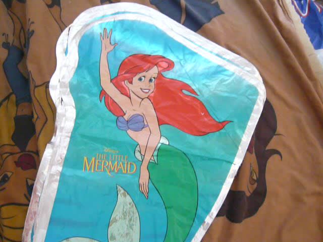 1989? Little Mermaid Ariel Mylar Balloon 1989? Little Mermaid Ariel Mylar Balloon