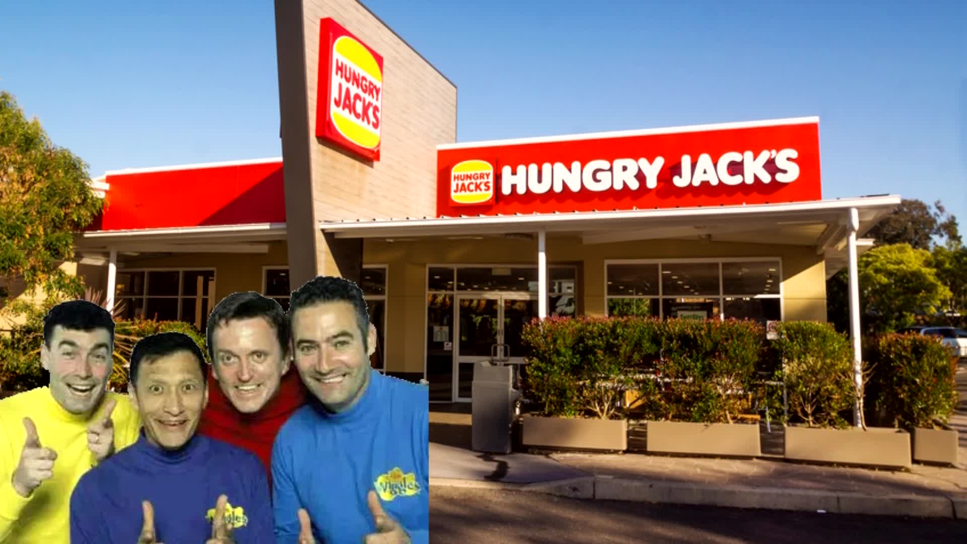 THE WIGGLES GO TO HUNGRY JACK'S