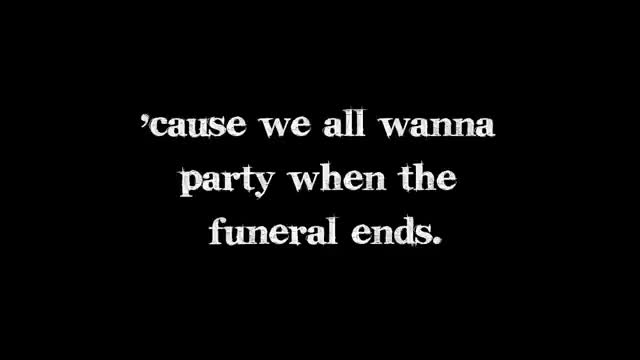 Kill All Your Friends - My Chemical Romance (Lyrics Video)