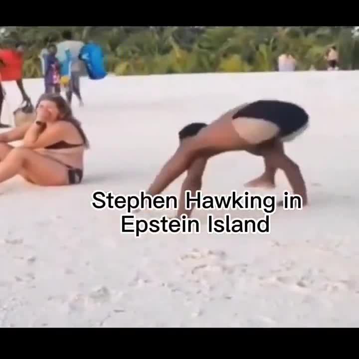 POV: Stephen Hawking on Epstein Island