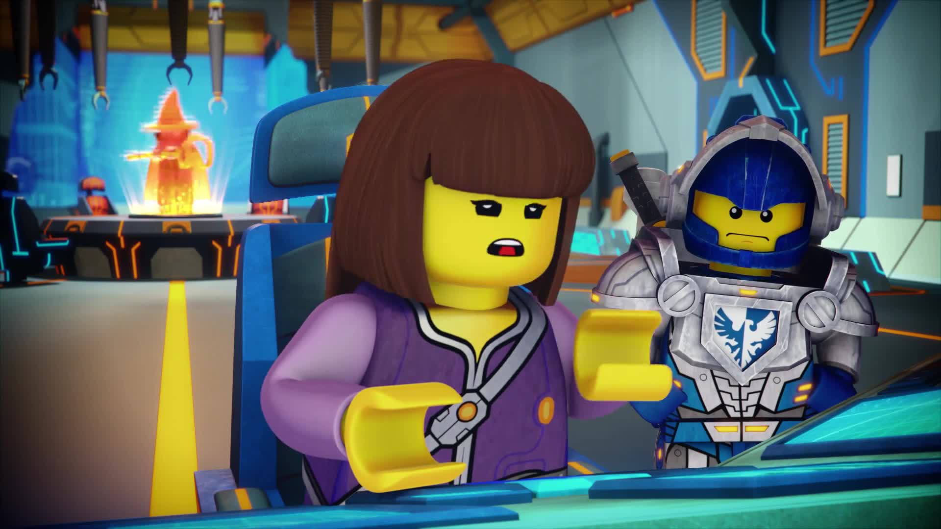 nps3 Nexo Knights - Czyszczenie-zniszczenie (miotła zagłady)