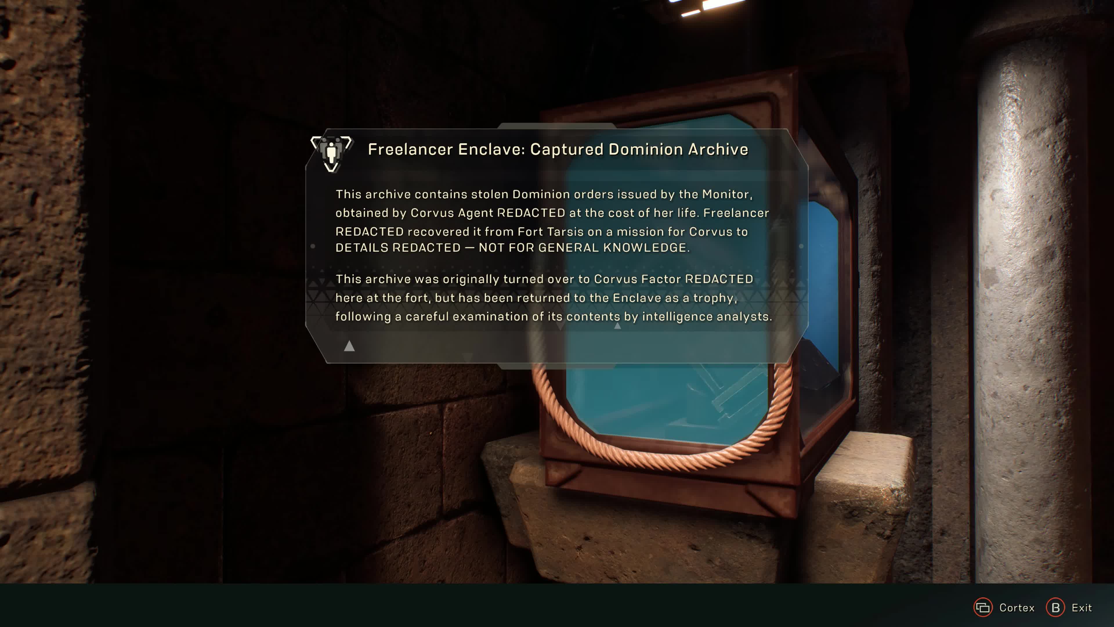 Freelancer Enclave: Captured Dominion Archive