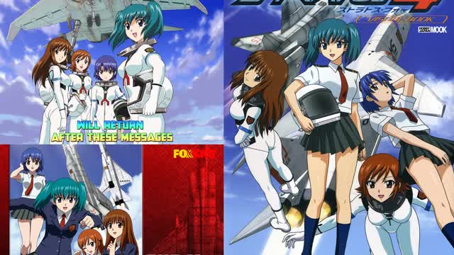 Stratos 4 Funny Moments - Mikaze is late for Pilot Training Class Again (English Dub + Bluray)