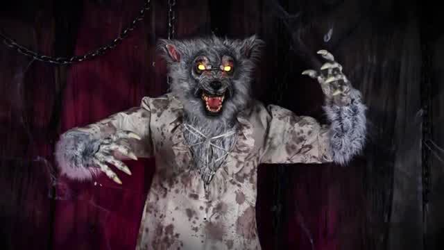 Bloodhowler Werewolf Animatronic prop (2025) (Lowes)