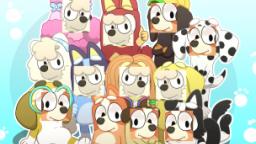 This is what happens when you playing Bluey Outro at the same time This is what happens when you playing Bluey Outro at the same time