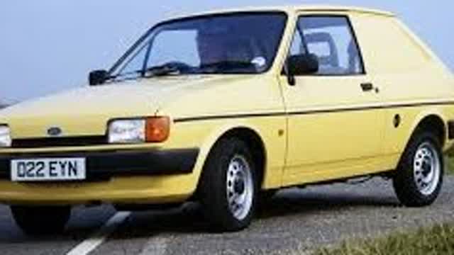 Ford Fiesta mk2 van Ford Fiesta mk2 van