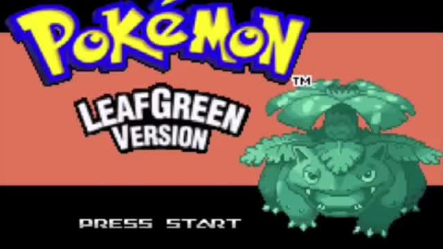Pokémon LeafGreen Playthrough 1