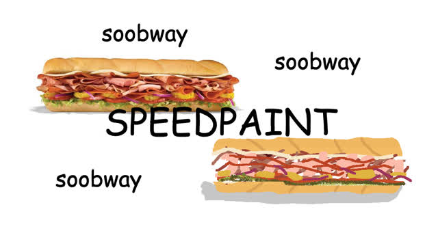 Speedpainting a Footlong!