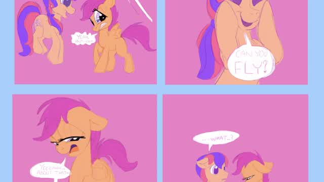 MLP G3 + G4 Scootaloo Speedpaint MLP G3 + G4 Scootaloo Speedpaint