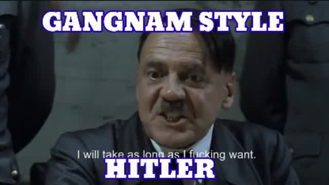 HITLER GANGNAM STYLE PARODY KOREAN