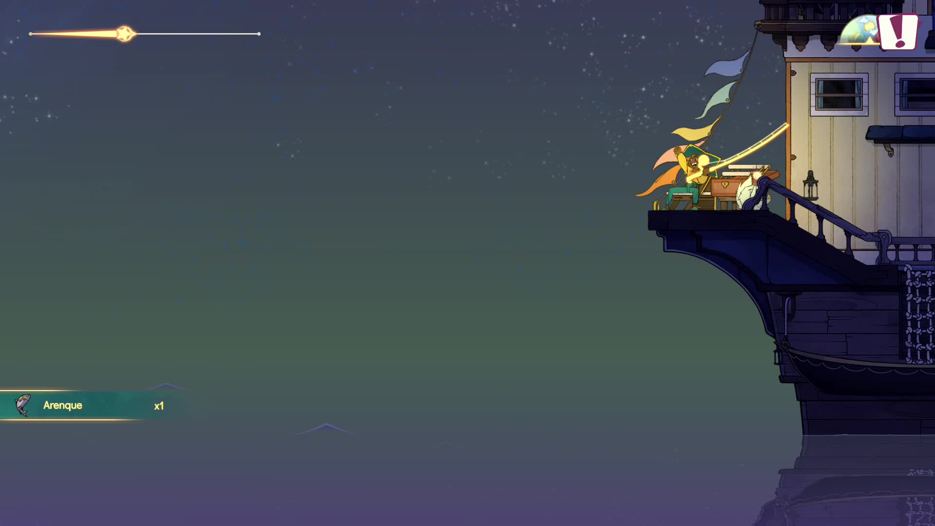 Cielo estrellado para pensar y pescar - Spiritfarer