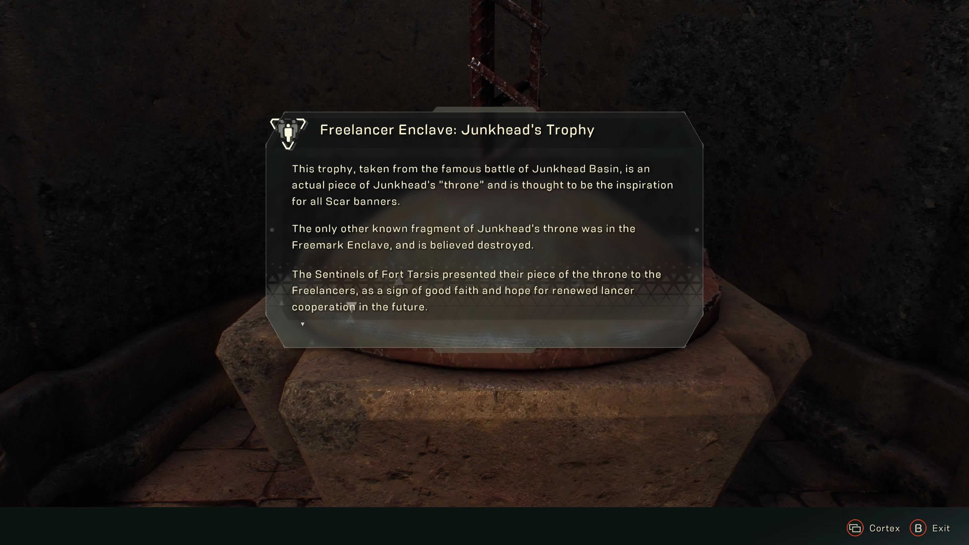 Freelancer Enclave: Junkhead's Trophy