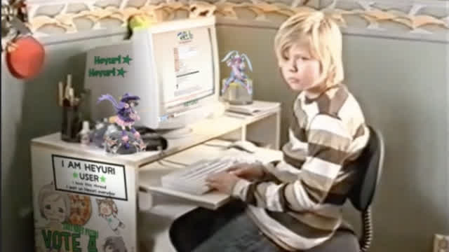 Heyuri - Dad wants to browse too!