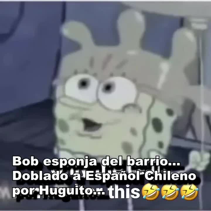 Bob Esponja de barrio Chileno