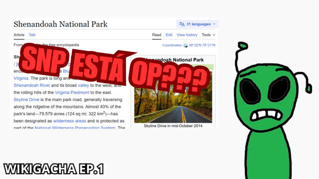 Shenandoah National Park está OP??? - WIKIGACHA EP. 1