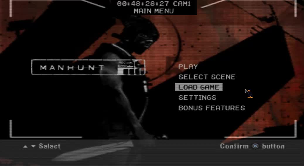 Me playing Manhunt (Playstation 2) (first 3 levels)