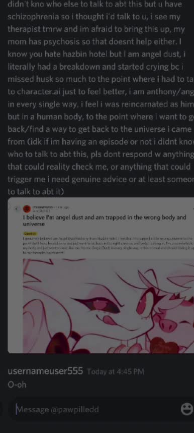 *atrapado en el cuerpo equivocado* Una creepypasta loquendo