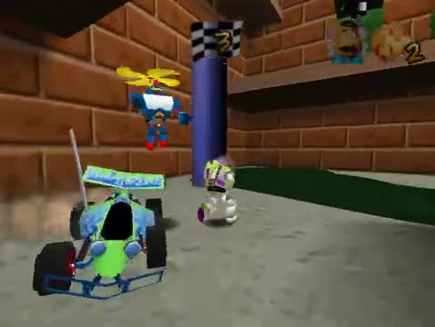 My Gameplay of the first level of Toy Story 2 Buzz Lightyear of Star Command (N64)