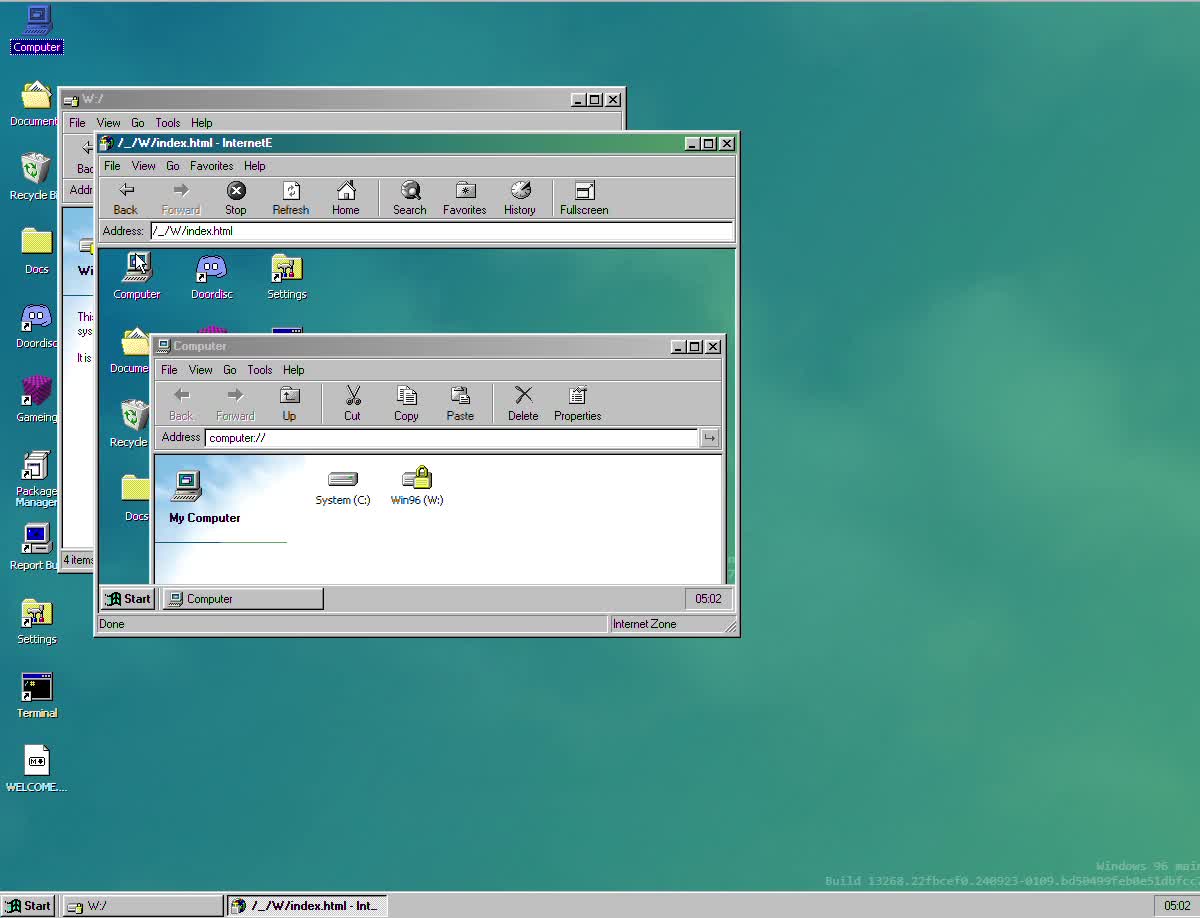 windows 96 test windows 96 test