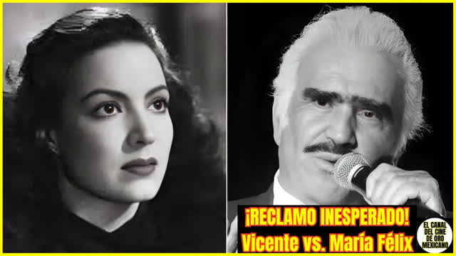 ⭐Cuando VICENTE FERNÁNDEZ le reclamó a MARÍA FÉLIX por un sarape⭐