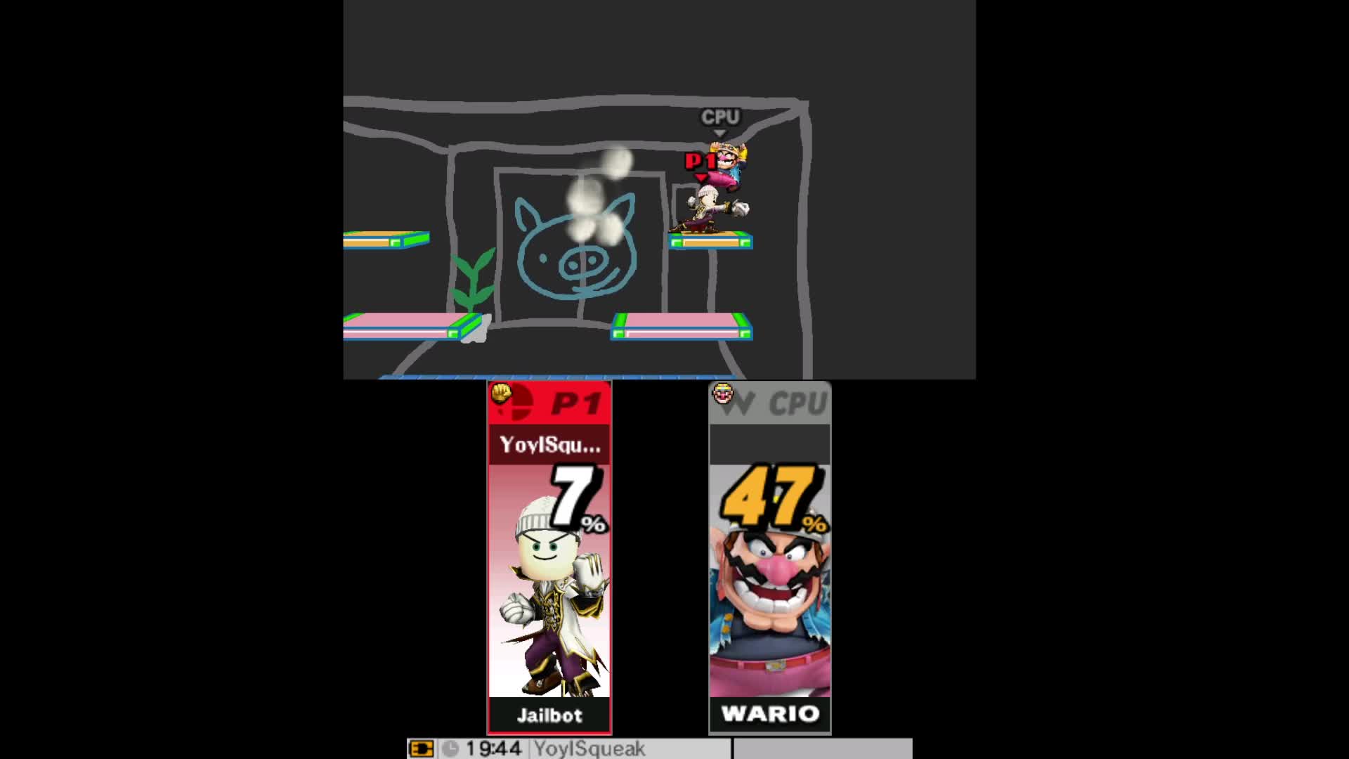 Smash Battle #5| Wario Rematch! Smash Battle #5| Wario Rematch!