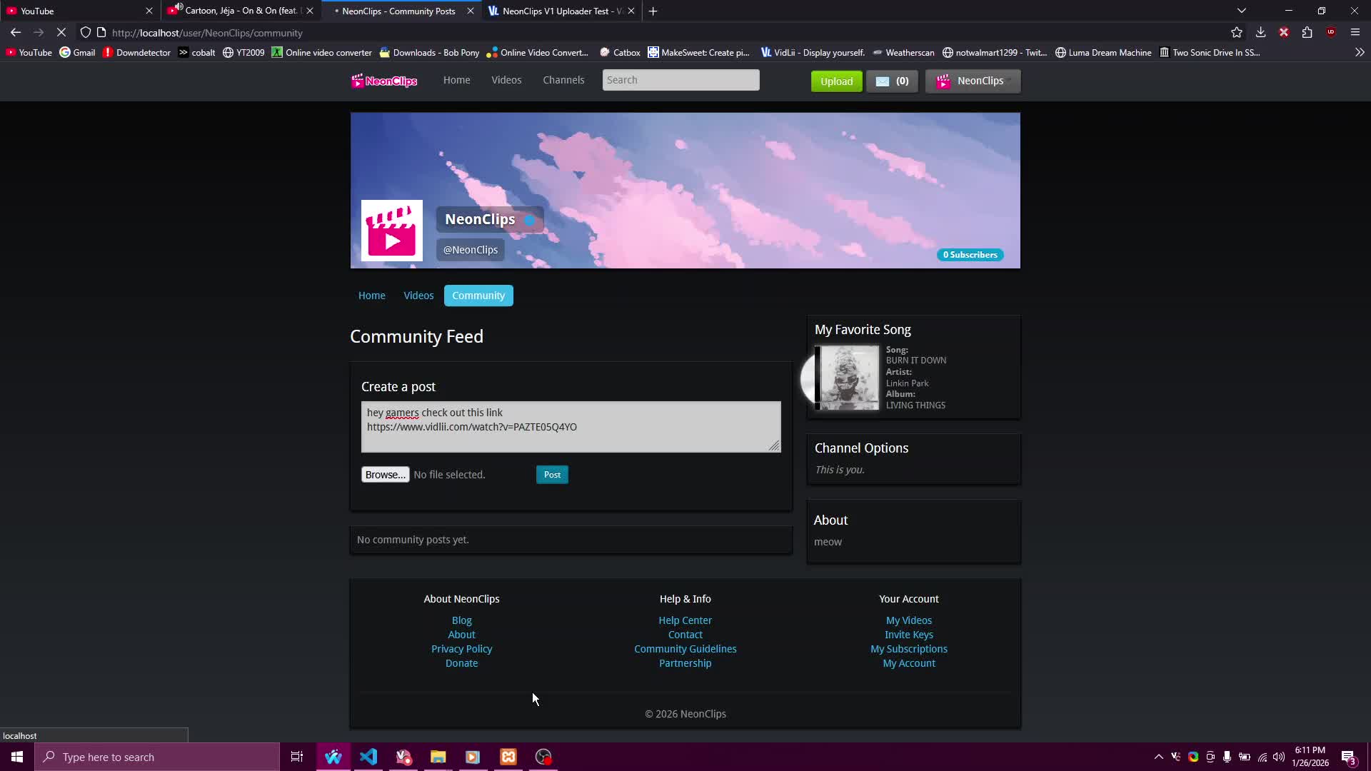NeonClips Embed Test NeonClips Embed Test