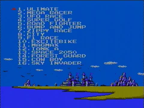 FAMICLONE 7500 IN 1 GAMES ♧