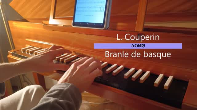 L. Couperin: Branle de basque (c1660) L. Couperin: Branle de basque (c1660)