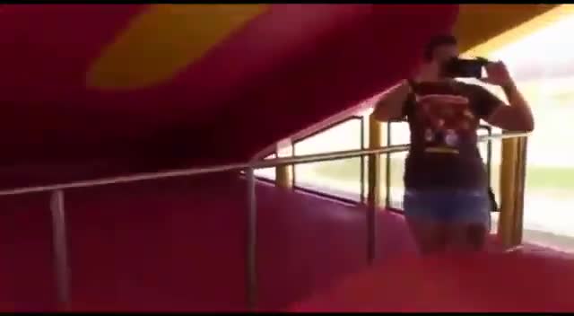 2022 01 02 scary parking garage in Miami with Slide 2022 01 02 scary parking garage in Miami with Slide