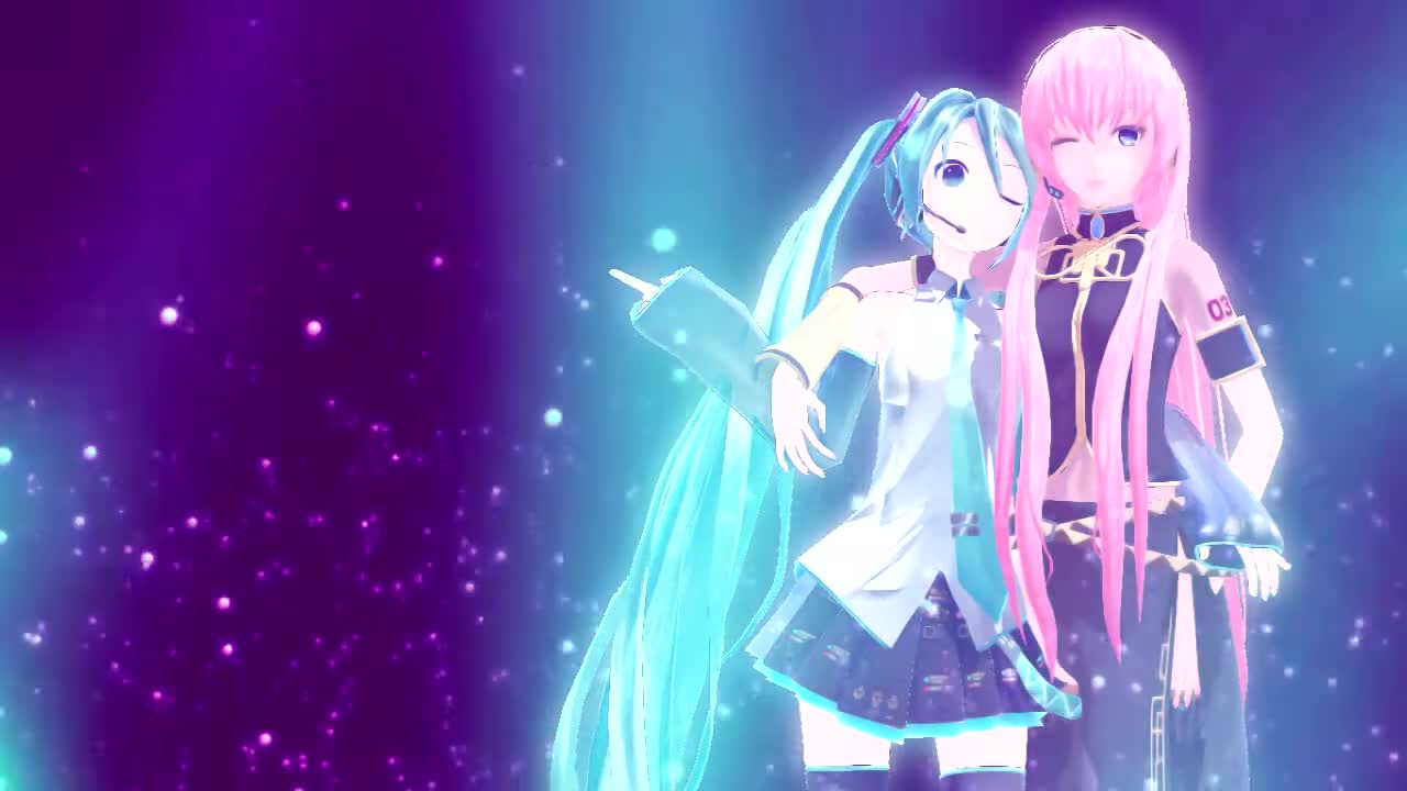 VOCALOID 2/3 Hatsune Miku V3 Eng. & Megurine Luka V2 Eng. - Devoted To You [Dissidia Arrangement]