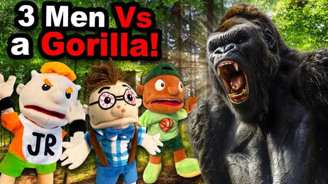 SML Movie: 3 Men VS A Gorilla