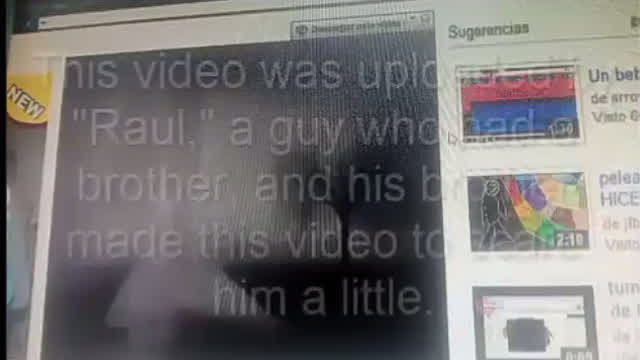 Behind ¨El video para Raul.wmv¨