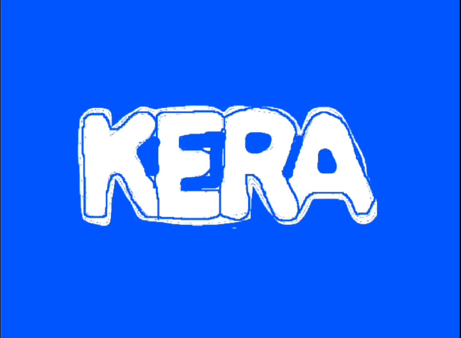 KERA 1984 textless logo remake