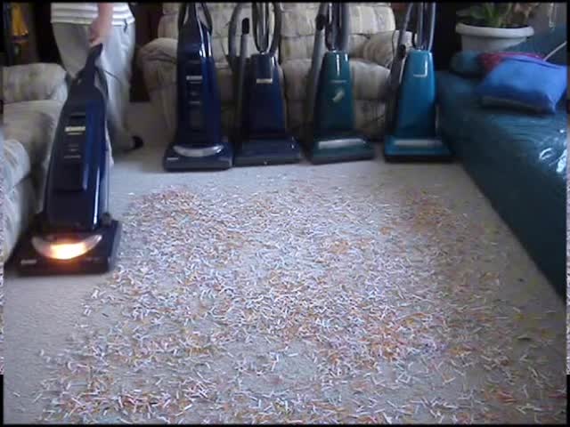 Vacuum cleaner Panasonic Kenmore testing