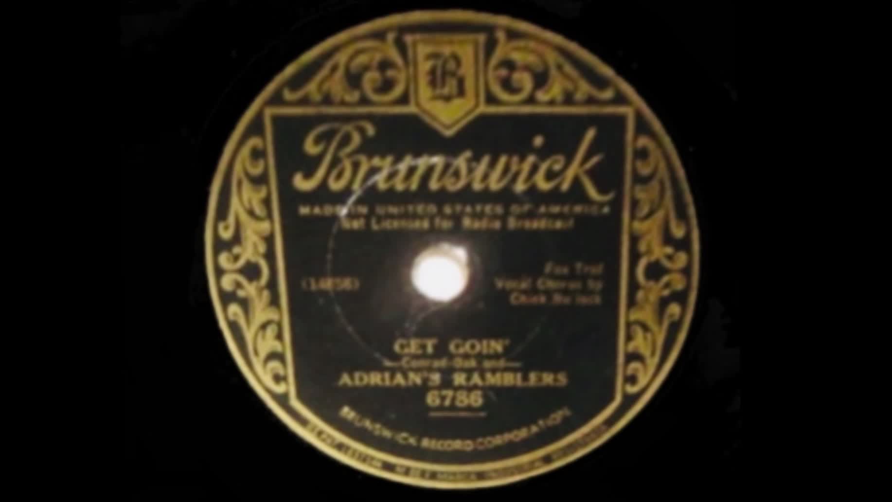 Get Goin’ — Adrian's Ramblers (1934) Get Goin’ — Adrian's Ramblers (1934)