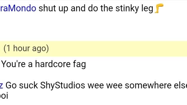 @BasaraMondo self reports as a pedoʻ says something nasty to a minor
