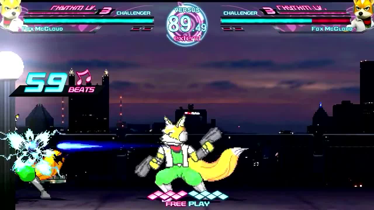 Dissidia MUGEN 1.0 HD - Ax's Half-Assed Creations #4: Can't Let You Do That, Star Fox