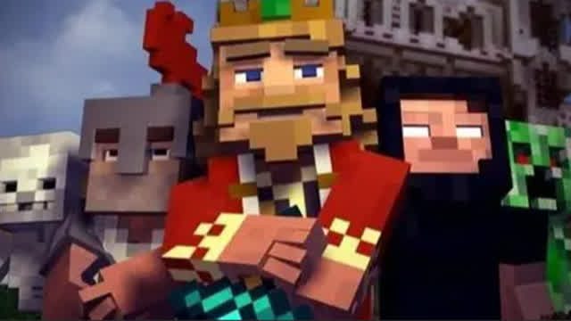 Fallen Kingdom - A Minecraft Parody of Coldplay's Viva la Vida (Music Video)