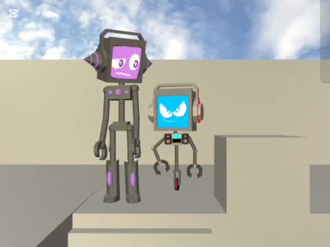 Fandroid Tira A Zenotroid De Las Escaleras ReAnimado En Prisma3D