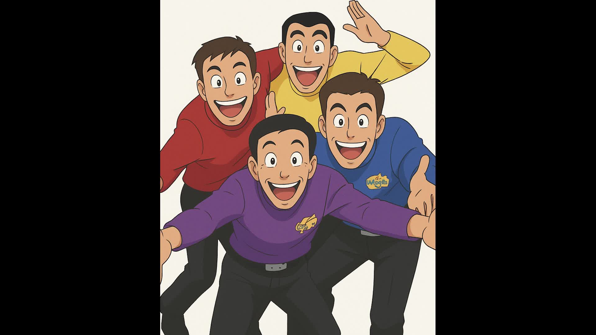 The wiggles produce an animaded series