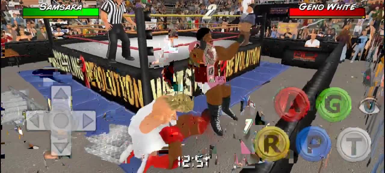 2 luchas en wrestling empire