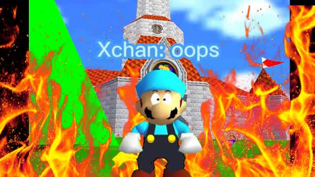 Xchan blows up The casLE LE LE LEL