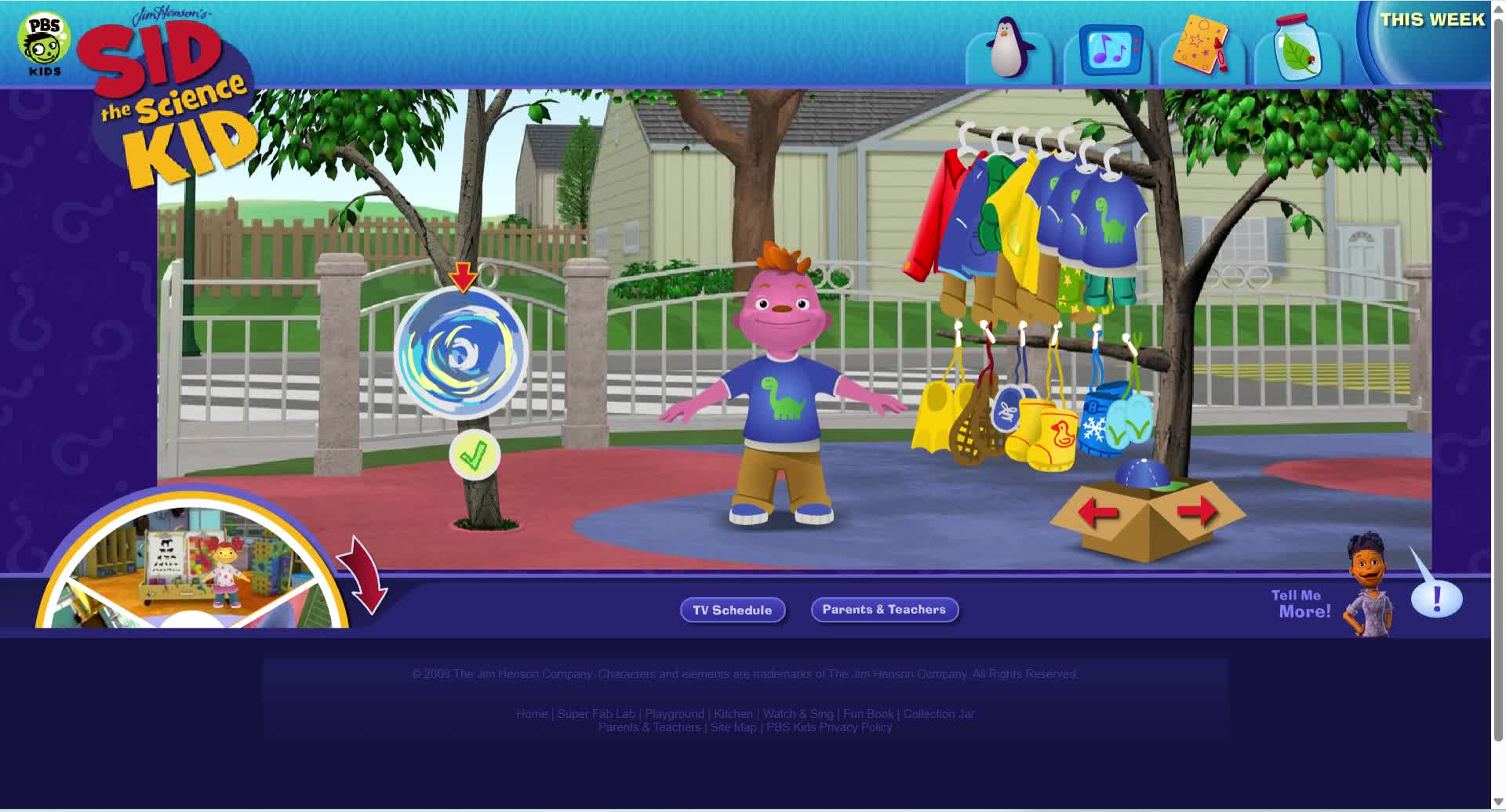 PBS Kids Website word world sid the science kid