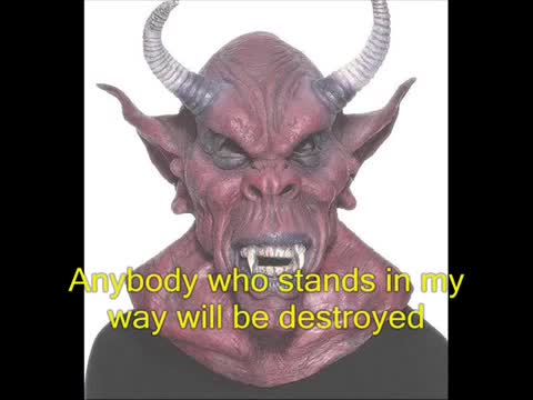 A MESSAGE FROM SATAN