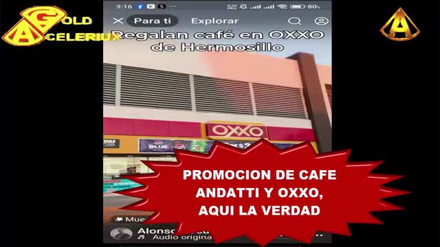 FRAUDE DE CAFE ANDATTI Y OXXO, HOY PRIMERO DE OCTUBRE 2025, @GOLDACELERIUX